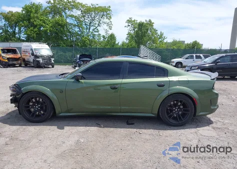 2020 Dodge Charger Scat Pack Widebody Rwd из США, поврежденный, VIN 2C3CDXGJ7LH114364